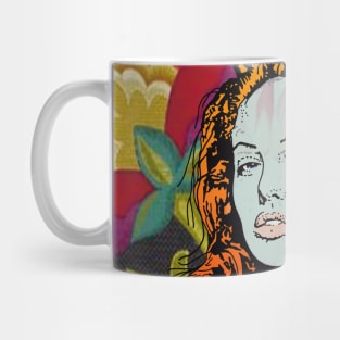 Hippie poster girl Mug